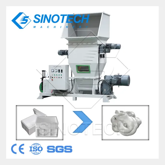 Plastic Recycling Company Offering Processing EPP EPE EPS EVA XPS Polystyrene Foam Melting Machine