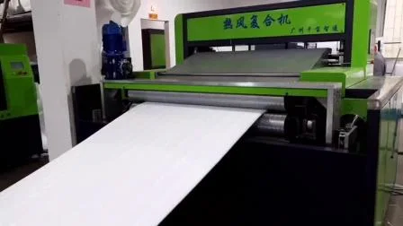 Macchina per laminazione di fogli di schiuma di polietilene Macchina per ispessimento termico automatico